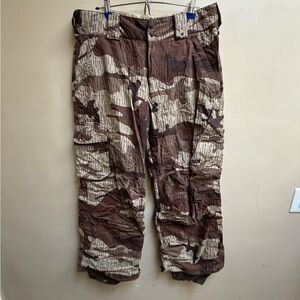 Burton (Ronin) Men's Brown and Tan Cargo Pants